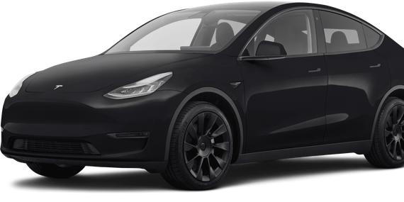 TESLA MODEL Y 2021 5YJYGDED8MF106804 image